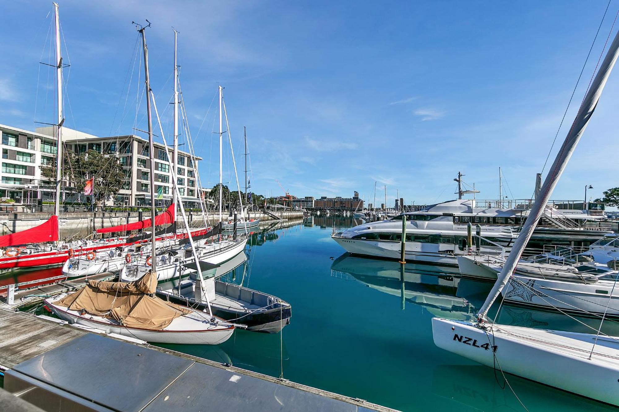 Sophisticated Spacious Apt W Stunning Harbour View Окленд Екстер'єр фото